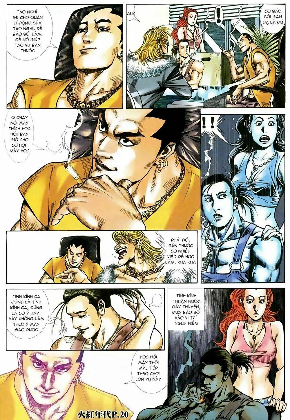 hỏa hồng niên đại hắc cốt đường chapter 118 17