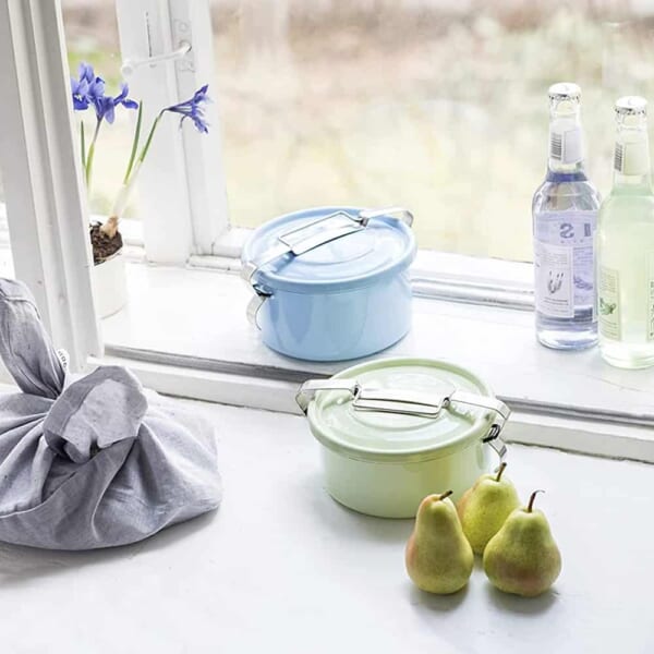 Hộp Đựng Thực Phẩm Riess Classic 0316-006 1L Pastel Blue hàng chính hãng