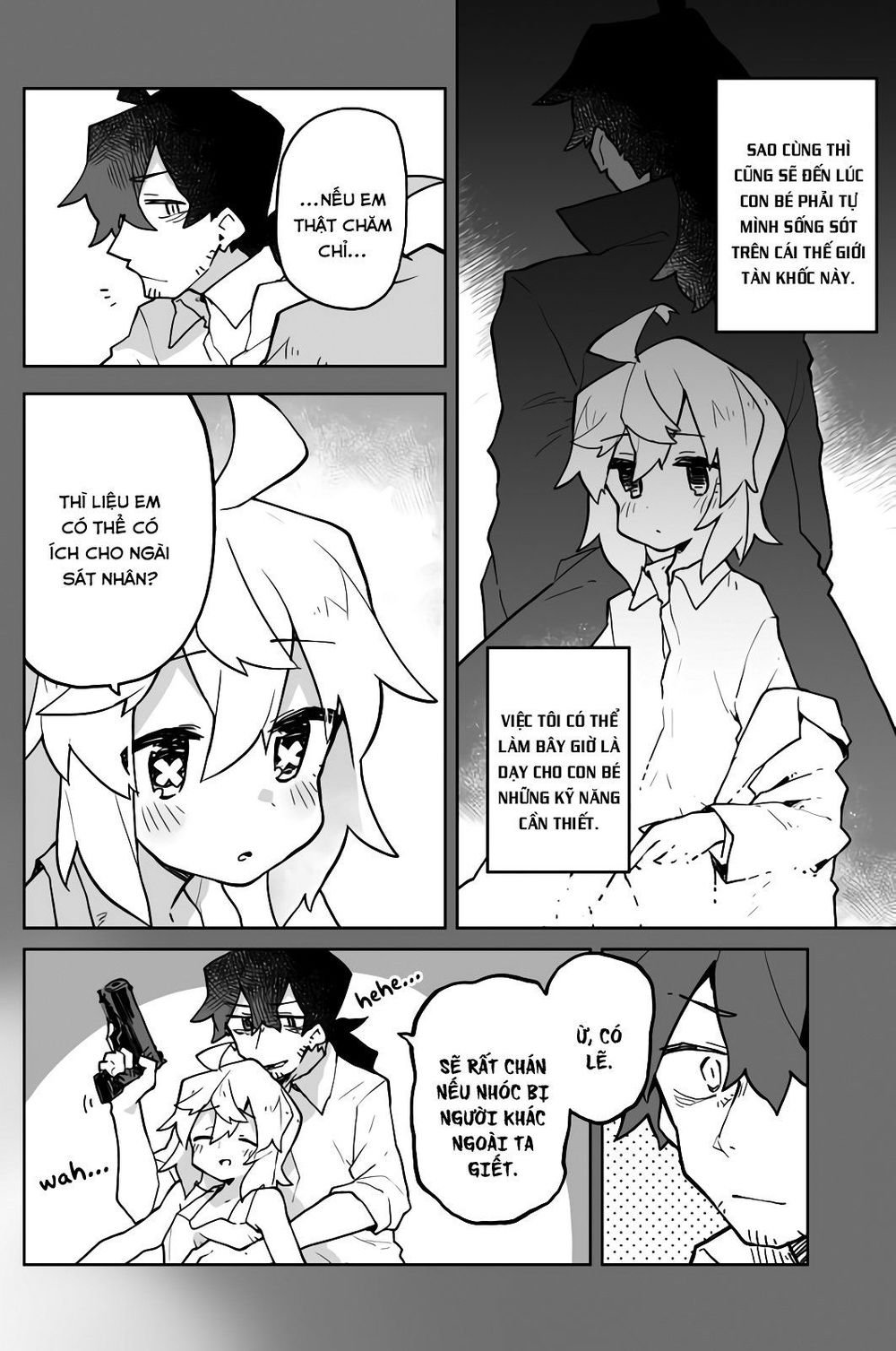 the story of a terrifying hitman and a little girl chapter 5 3