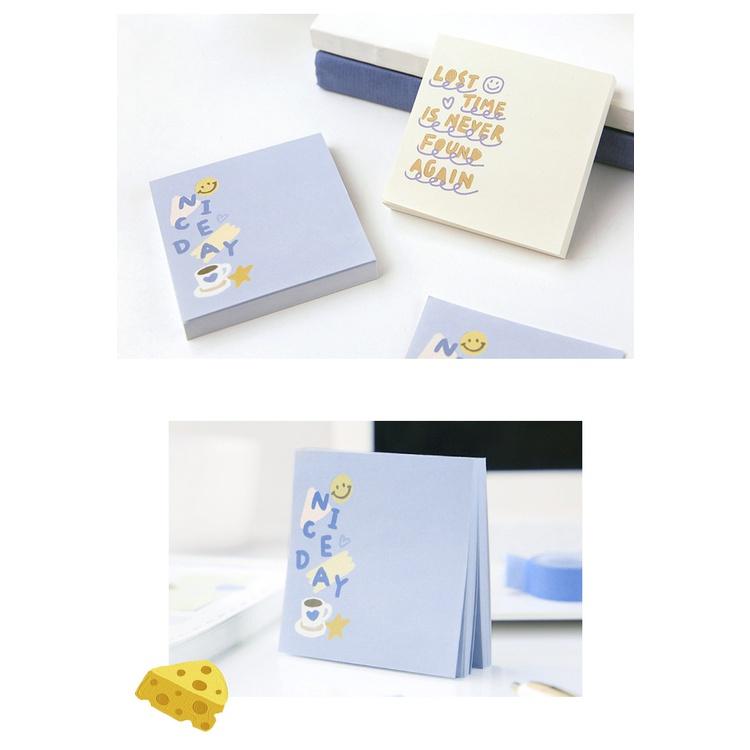 Giấy Note - Tập 100 Tờ Memo Pad Ghi Chú Tình Yêu Trong Những Mảnh Ghép