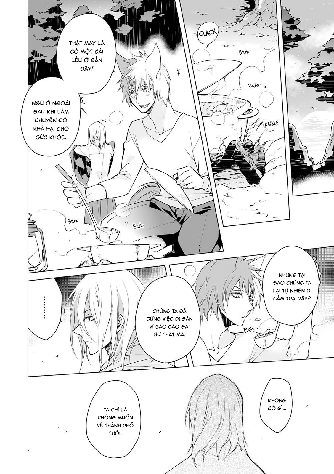 anh chàng người sói và tiểu thuyết gia lập dị chapter 6.1 16