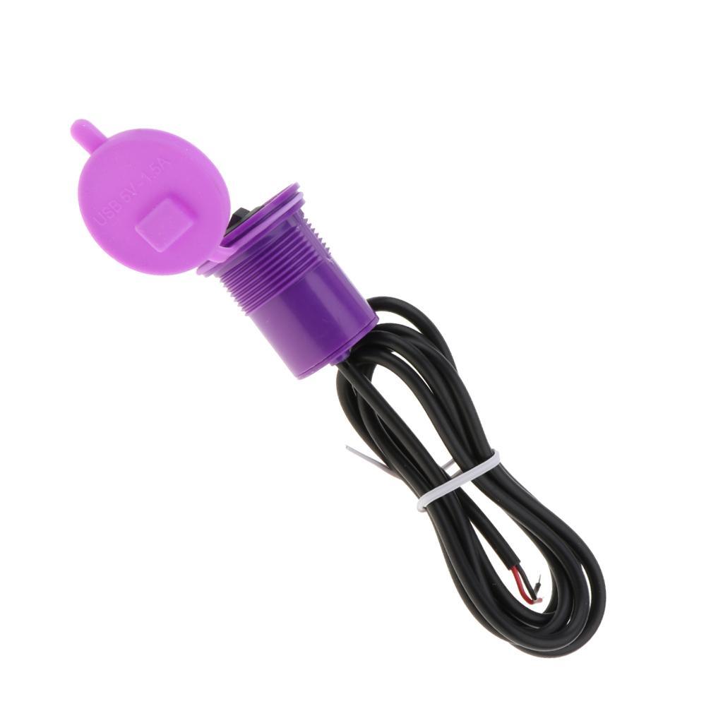 12V Dual USB Car Lighter Socket Charger Power Adapter