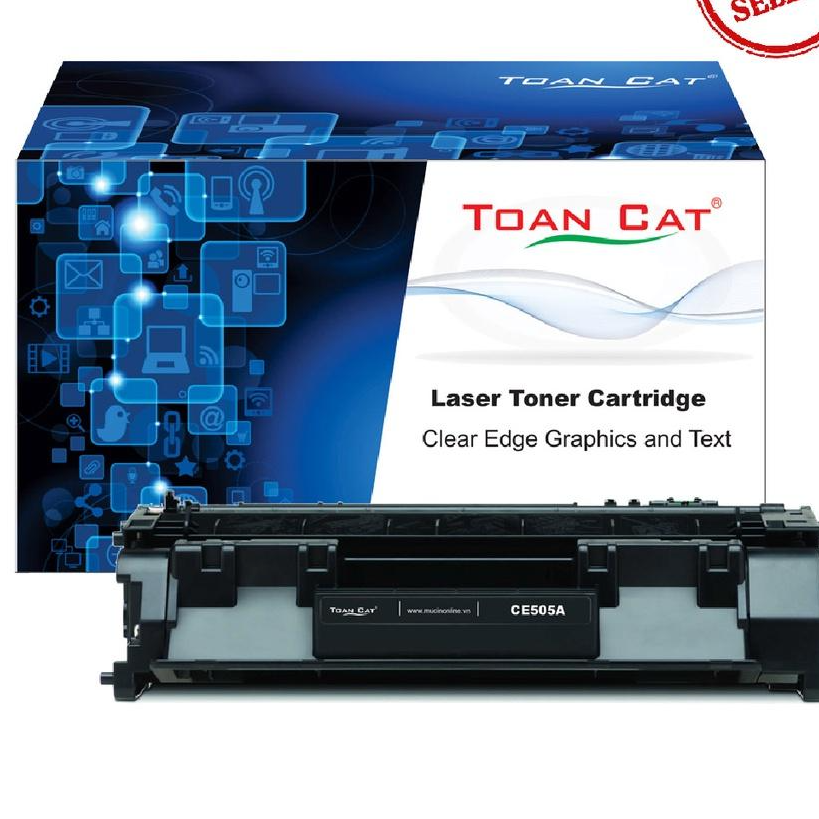 Hộp mực in Toàn Cát - CE505A dùng cho máy in HP LaserJet P2035, 2055, CANON 6650