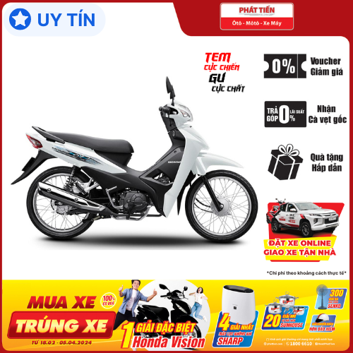 Xe máy Honda Wave Alpha 2024 Phiên bản Tiêu Chuẩn