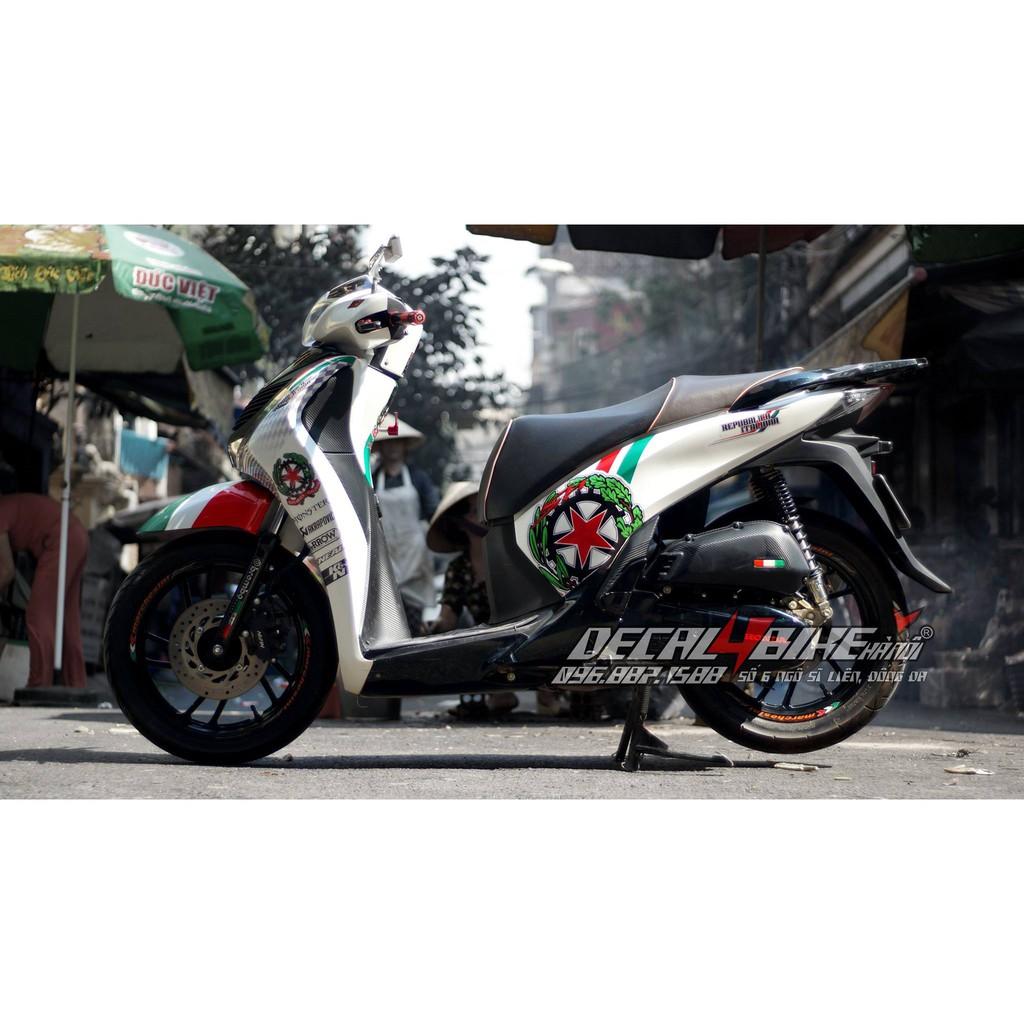 Tem trùm xe dành cho SH Republic of Italya