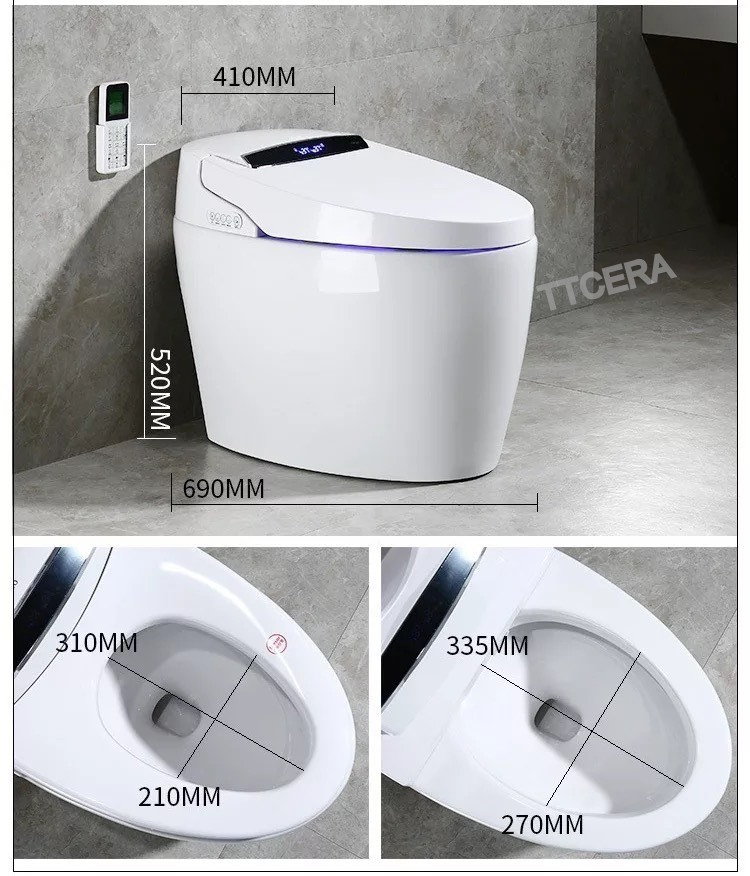 Bồn cầu thông minh Enic MOMAKEPCLCO phiên bản cao nhất B012 bồn cầu Rada tự động xịt rửa đa chức năng