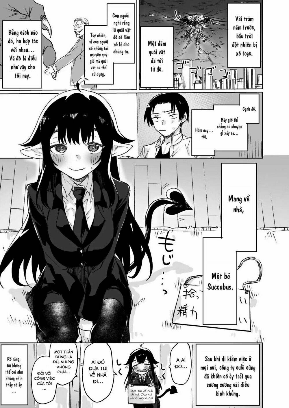 i brought home a succubus who failed o find a job chapter 1 2