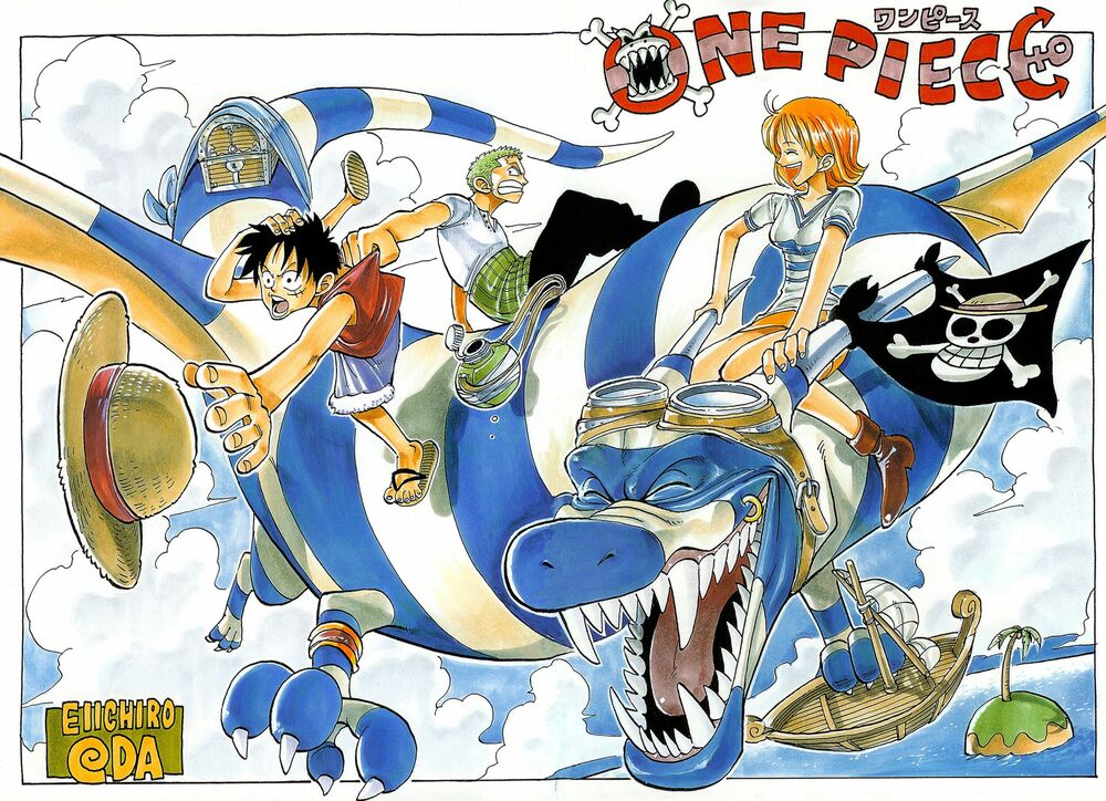 tổng hợp vua cướp biển ảnh màu chính gốc chapter 4 5