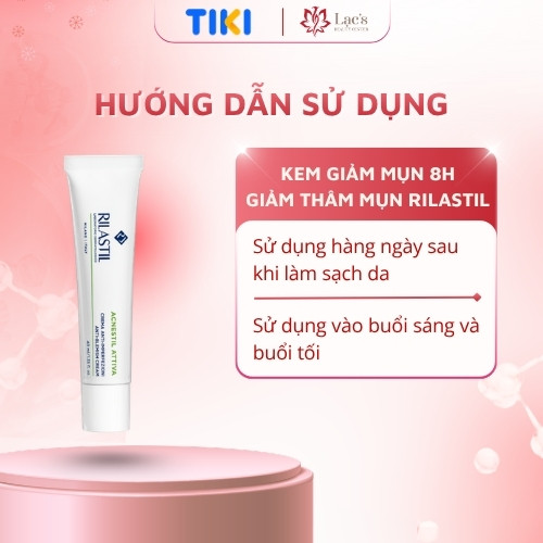 KEM GIẢM MỤN 8H &amp; GIẢM THÂM MỤN – RILASTIL ACNESTIL ATTIVA (+) ANTI-BLEMISH AND ANTI MARKS CARE 40ML
