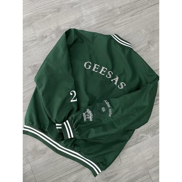 Áo khoác bomber dù xanh trendy-ảnh thật tại shop