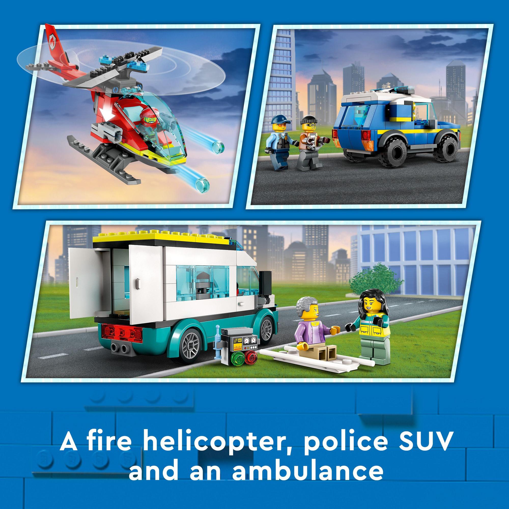 LEGO City 60371 Trụ Sở Cứu Hộ Khẩn Cấp