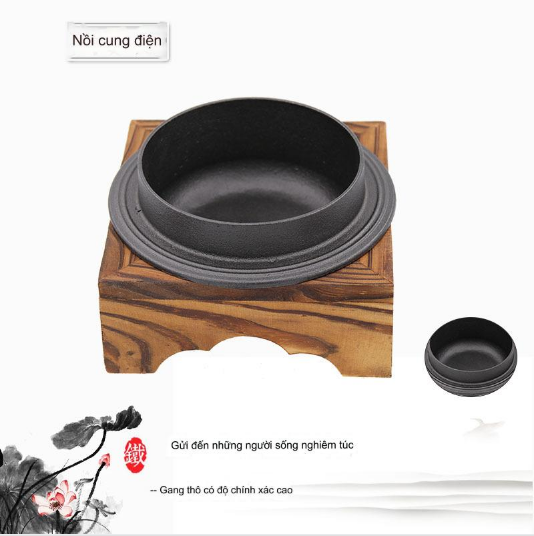 Tô Thố Gang Giữ Nhiệt Phong Cách Hàn Quốc Bibimbap