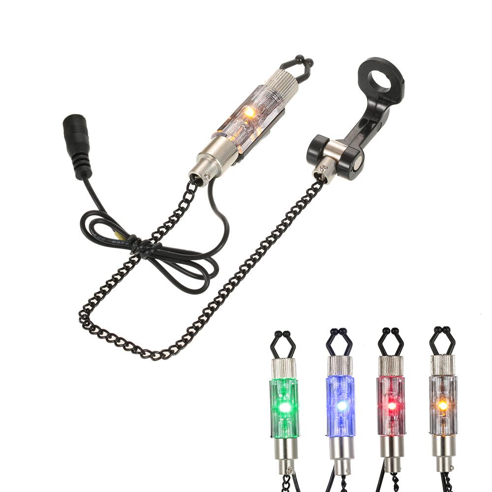 Dây câu cá bằng sắt có đèn led báo động khi cá cắn câu