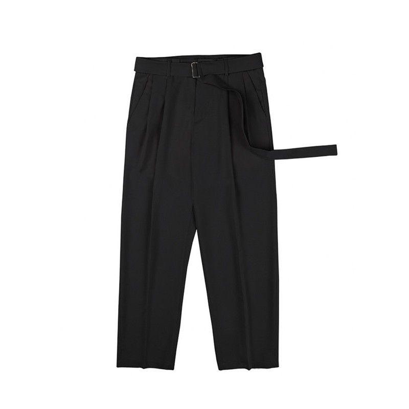 Quần baggy nam ống suông, quần ống rộng nam vải hàn quốc TILAA FASHION QD003