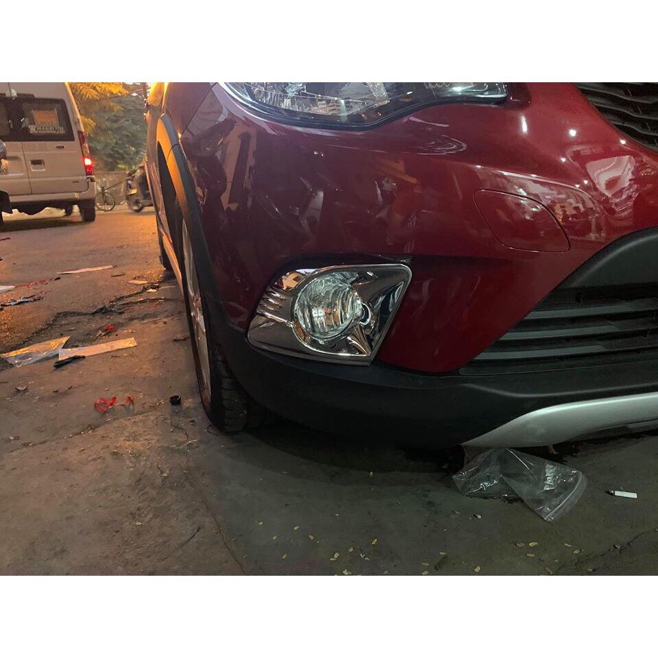 Ốp Viền Đèn Gầm trước, Ốp Đèn Gầm trước dành cho Vinfast Fadil 2019 2020 2021 mạ crom cao cấp