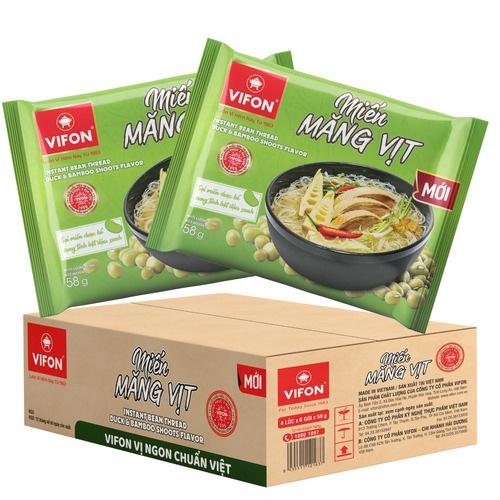 Thùng 24 Miến Măng Vịt VIFON (58g / Gói)