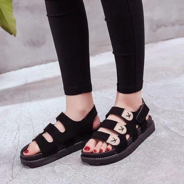 (XẢ XẢ XẢ)Giày sandal học xinh 3 quay ngang