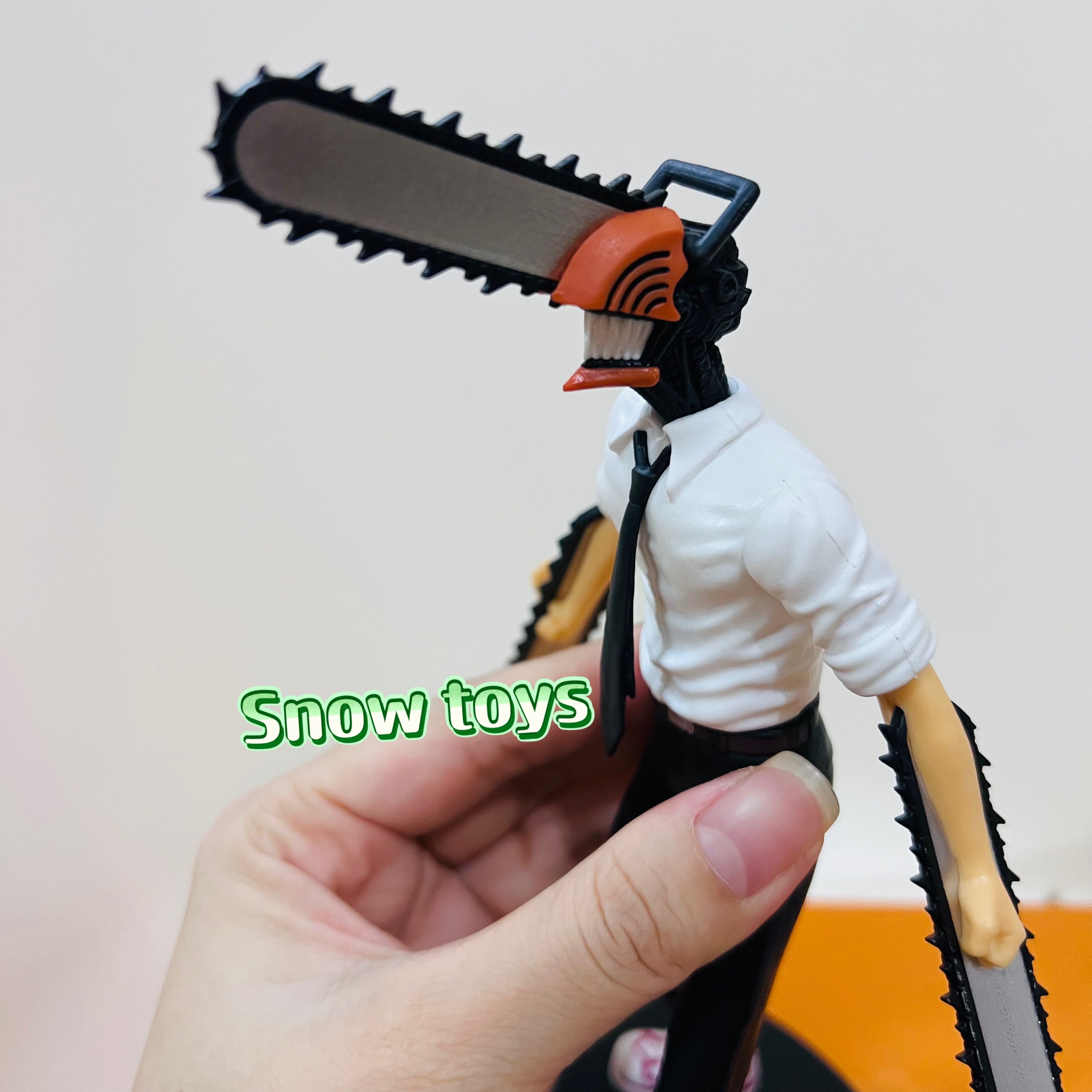 Mô hình Chainsaw Man - Nhân vật Denji hóa Quỷ cưa máy - Kích thước Denji Cao 17cm - Fullbox Chainsaw man Quỷ cưa