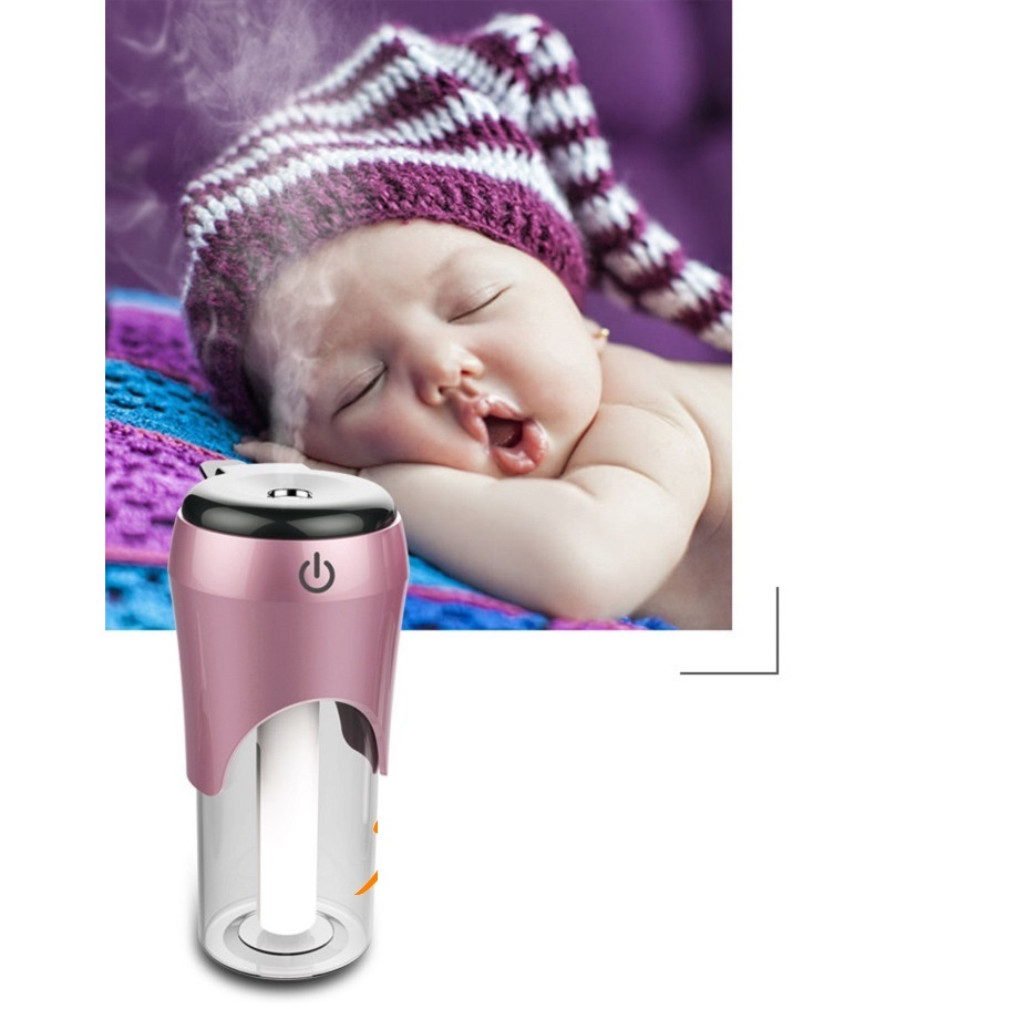 Máy phun sương tạo độ ẩm không khí trong gia đình, xe hơi nút cảm ứng thông minh BC20-
