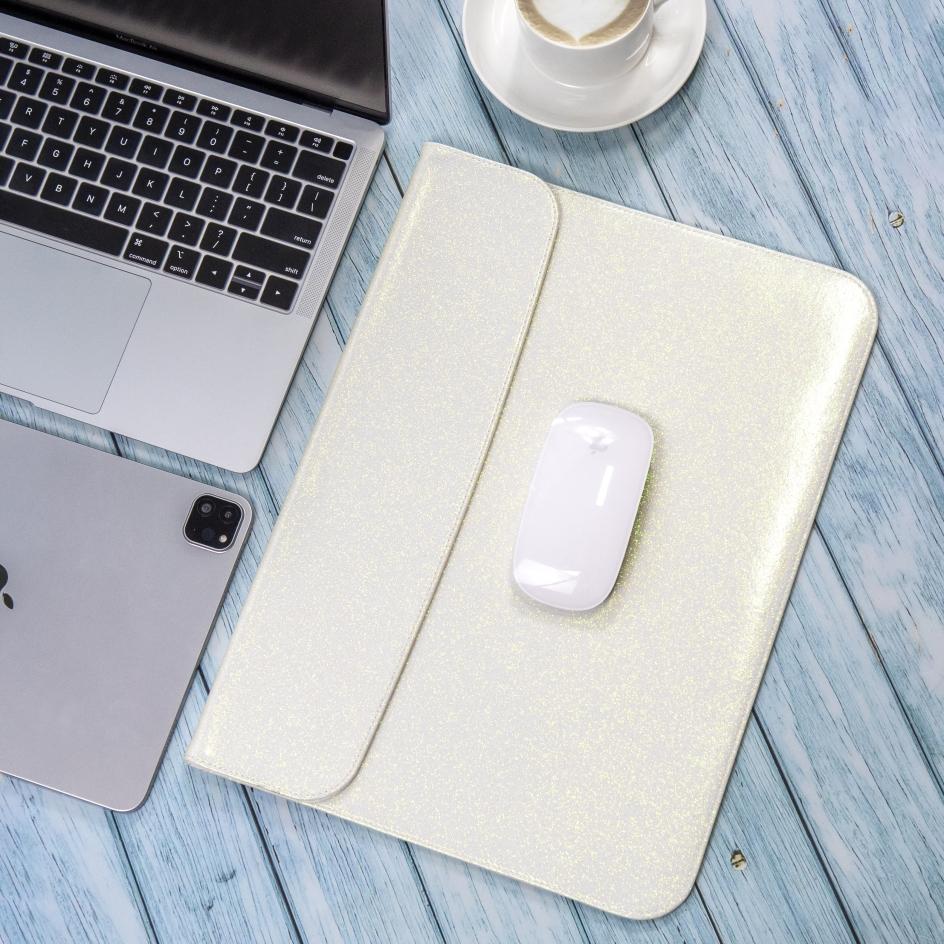 Glisten Laptop Cho Macbook Air 13 Ốp Lưng M1 Pro Retina 13.3 14 16 15 XiaoMi 15.6 Notebook Bao Da Huawei matebook Túi Đựng Laptop