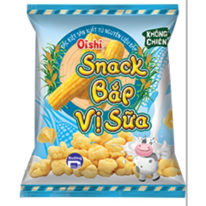 Snack bắp vị sữa Oishi