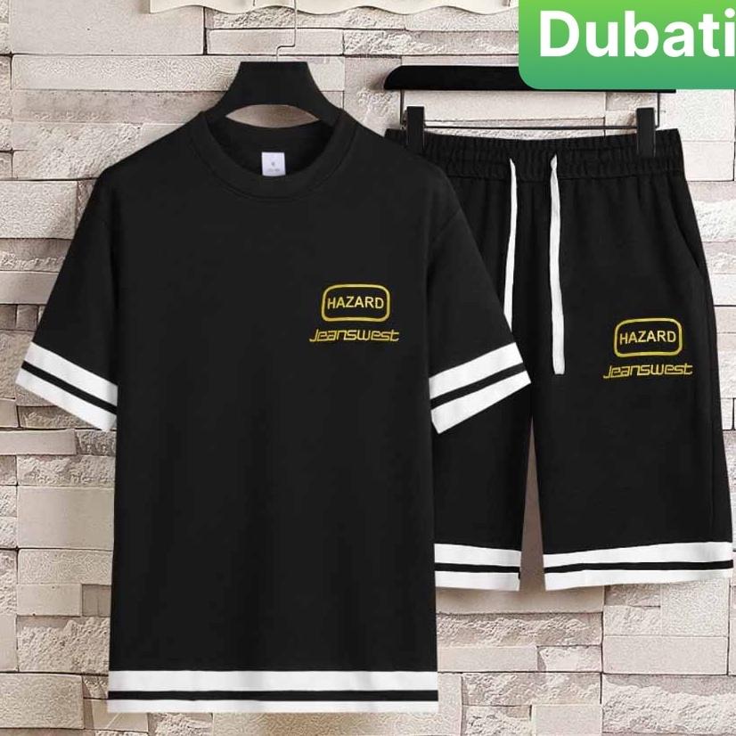 ĐỒ BỘ THỂ THAO HARARD SIÊU MỚI HOT, ĐỒ BỘ NAM, SET ĐỒ BỘ CHẤT VẢI THOÁNG MÁT - DUBATI FASHION