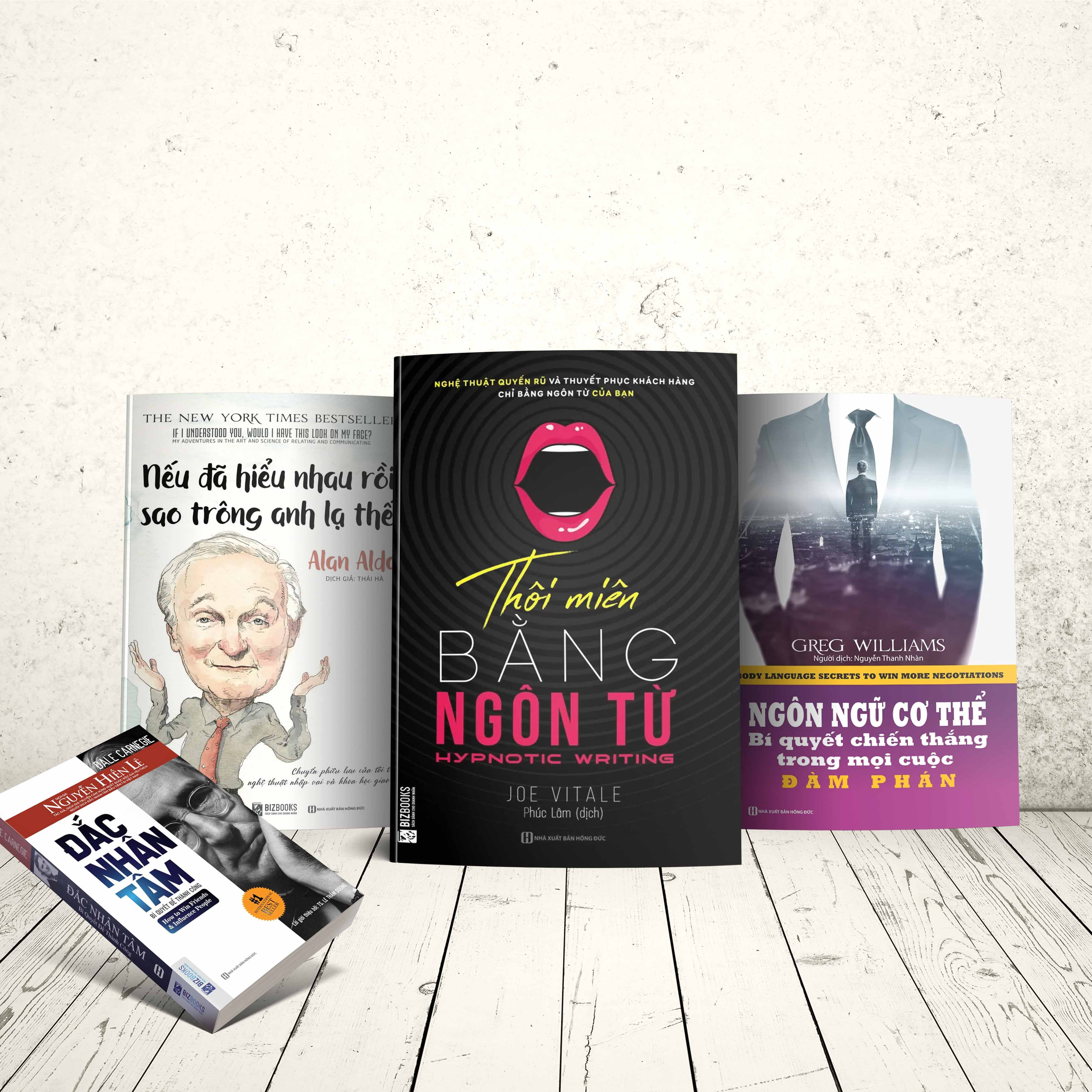 Combo Sách Bizbooks Tuyệt Đỉnh Giao Tiếp 4 cuốn