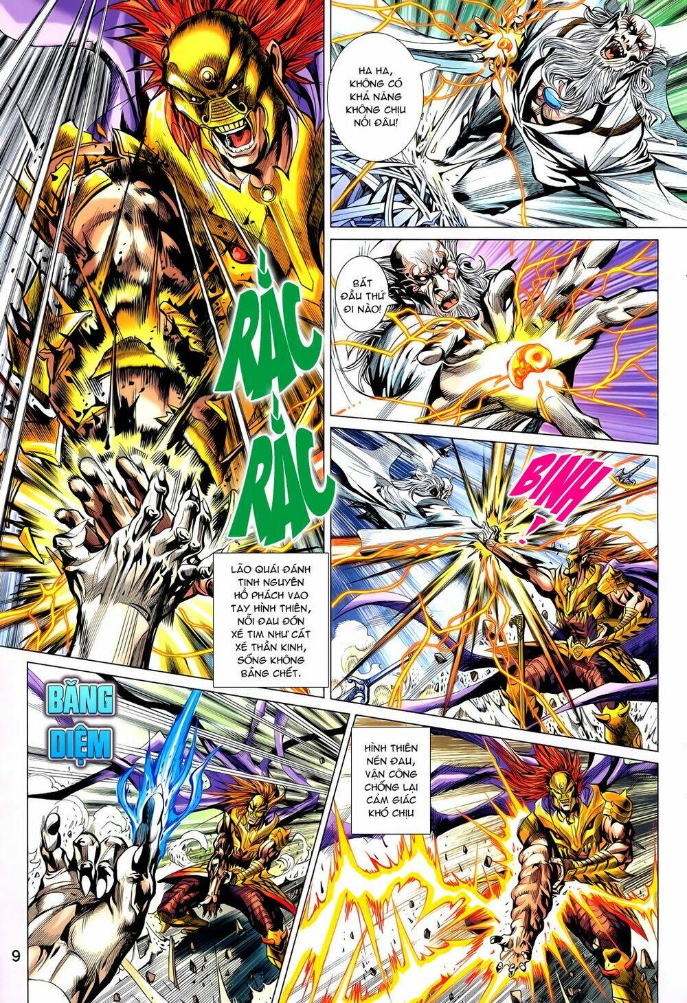 thần binh vấn thiên chapter 9 9