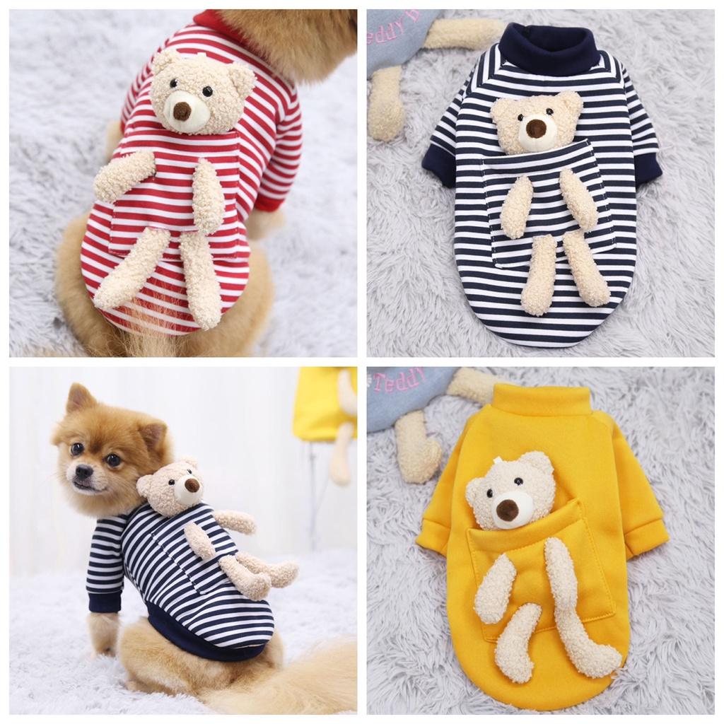Áo Gấu Bông Sau Lưng Cho Thú Cưng Chó Mèo