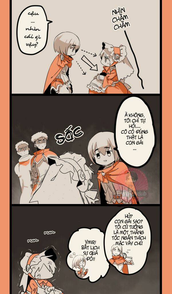 tấn công người khổng lồ - tuyển tập doujinshi chapter 12.6 8