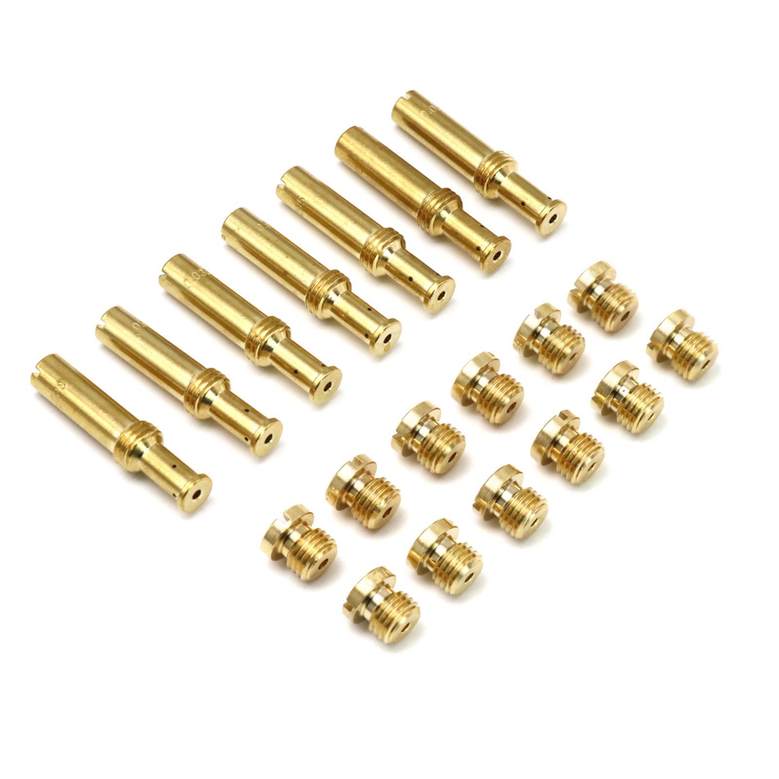 19Pcs Jet Assortment for Super E Carburetors Replace Parts