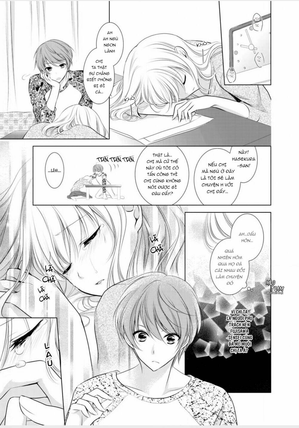 tiểu thuyết gia gợi cảm thì thầm bên tai cô gái nhỏ chapter 6 24