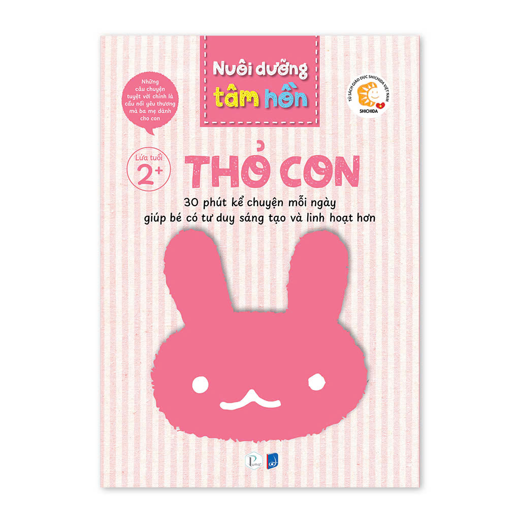 Sách - Nuôi Dưỡng Tâm Hồn - Bộ Thỏ Con 6 cuốn - Dành cho trẻ từ 2 tuổi - Puma Books