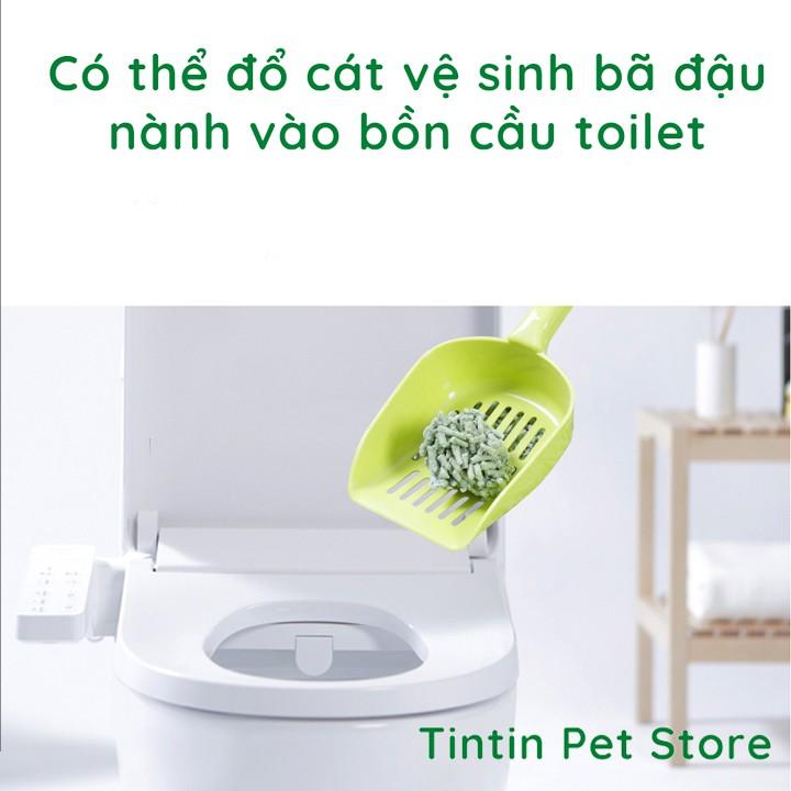 Cát Vệ Sinh Bã Đậu Nành Cho Mèo ACAT - Cát Mèo Không Bụi Xả Toilet ACAT