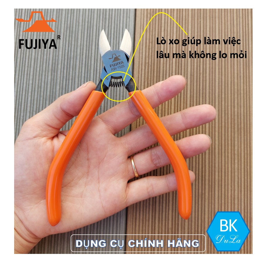 Kìm cắt tiêu chuẩn 150mm Fujiya ASN-150S - Công nghệ Nhật Bản