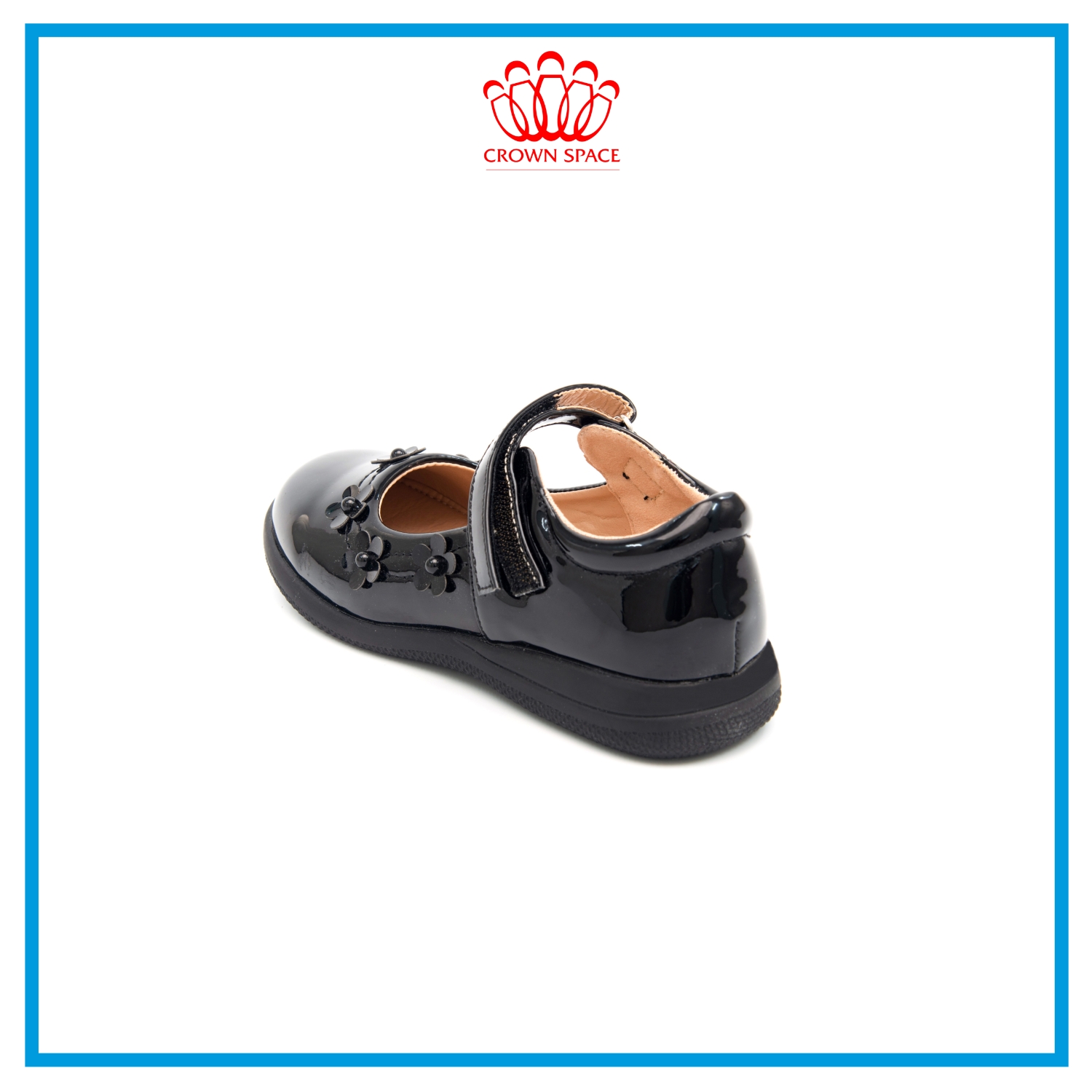 Giày Búp Bê Bé Gái Đi Học Đi Chơi Crown Space UK School Shoes CRUK3049 Nhẹ Êm Thoáng