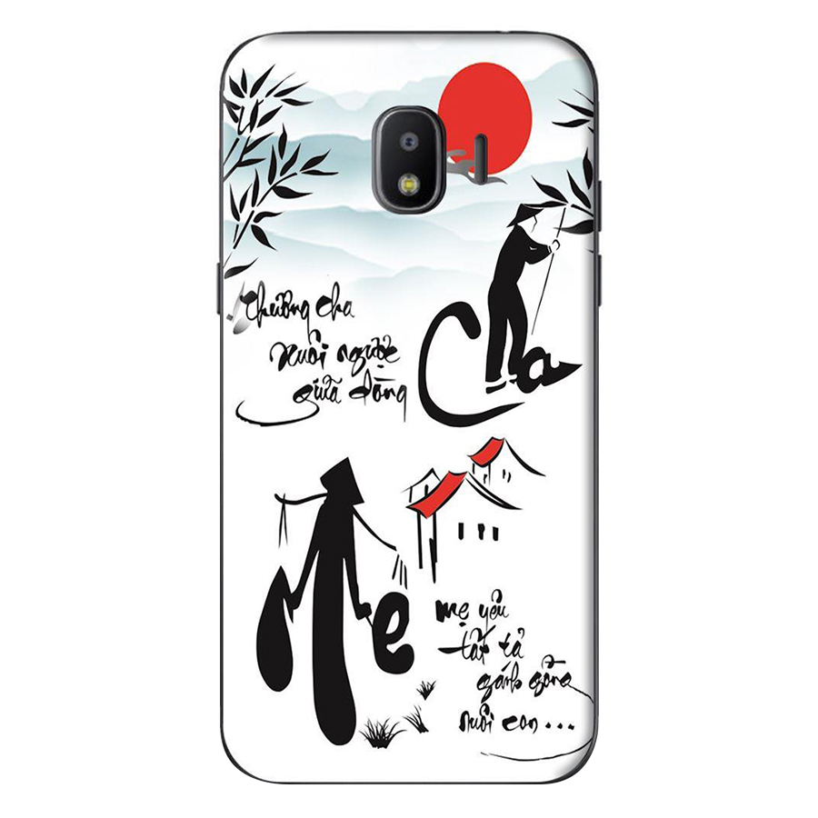 Ốp Lưng Dành Cho Samsung Galaxy J4 2018/ J2 Pro 2018 - Mẫu Thương Cha Mẹ