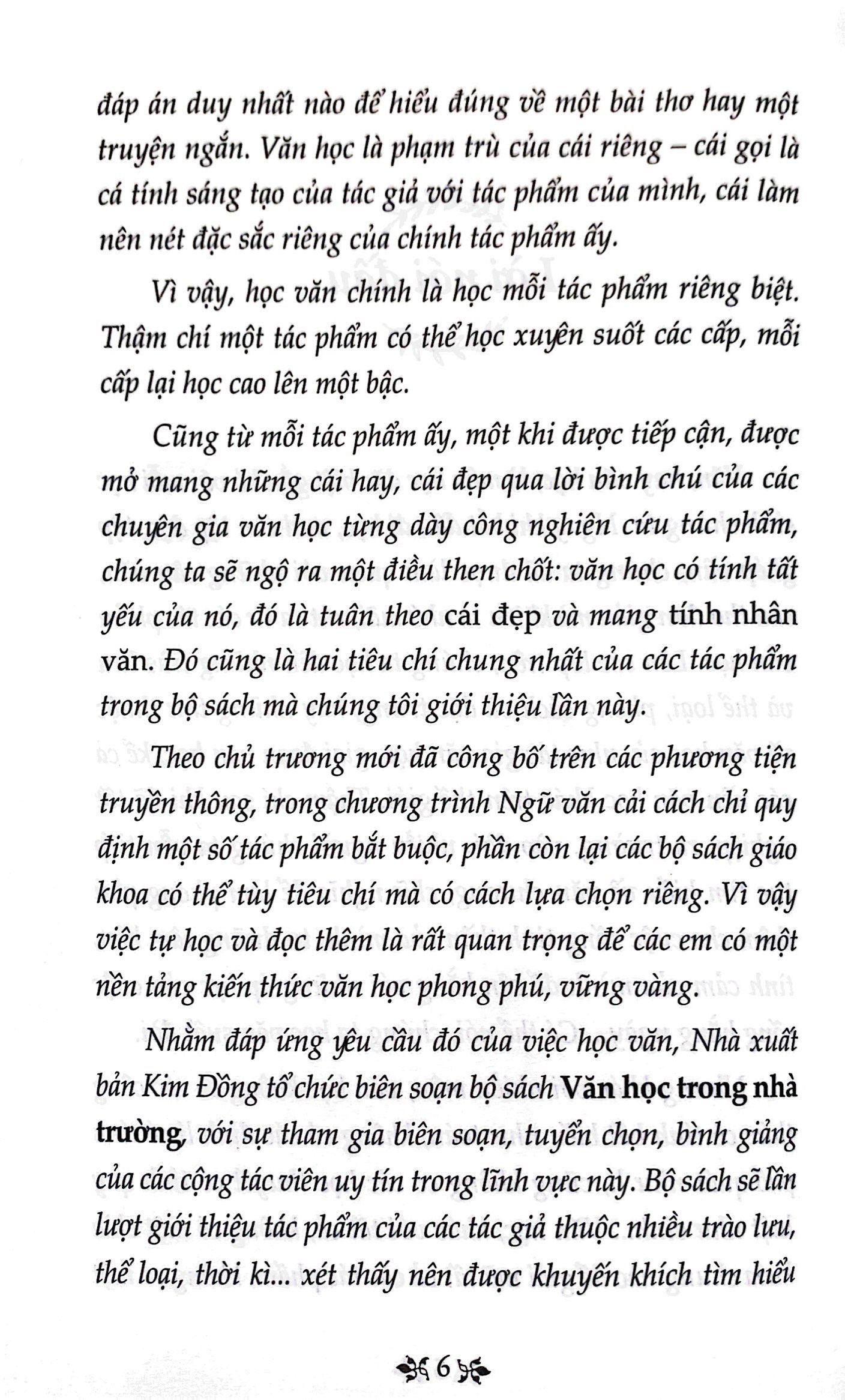 Thơ Văn Nguyễn Đình Chiểu - Văn Học Trong Nhà Trường