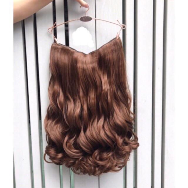 TÓC KẸP XOĂN DẢI DÀI 65CM, RÔNG 25CM ĐỦ MÀU