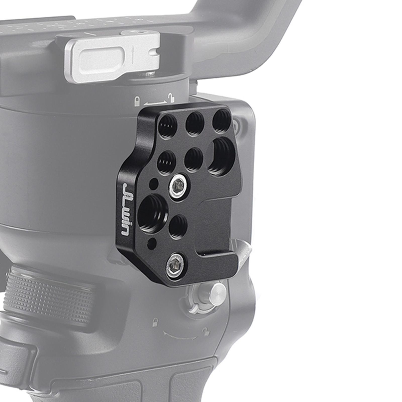 Stabilizer Side Extension Plate Mount with Small Wrench 1/4" Screws 3/8" Screw Expansion Board for Ronin RS2 Rsc2 RS3 RS3 Monitor