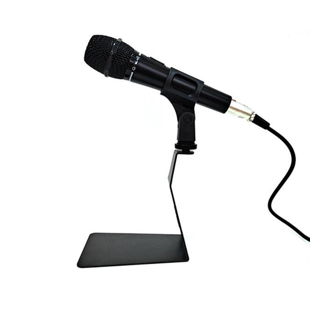 Tabletop Microphone Stand Desk Holder for Singing Kids, Adults