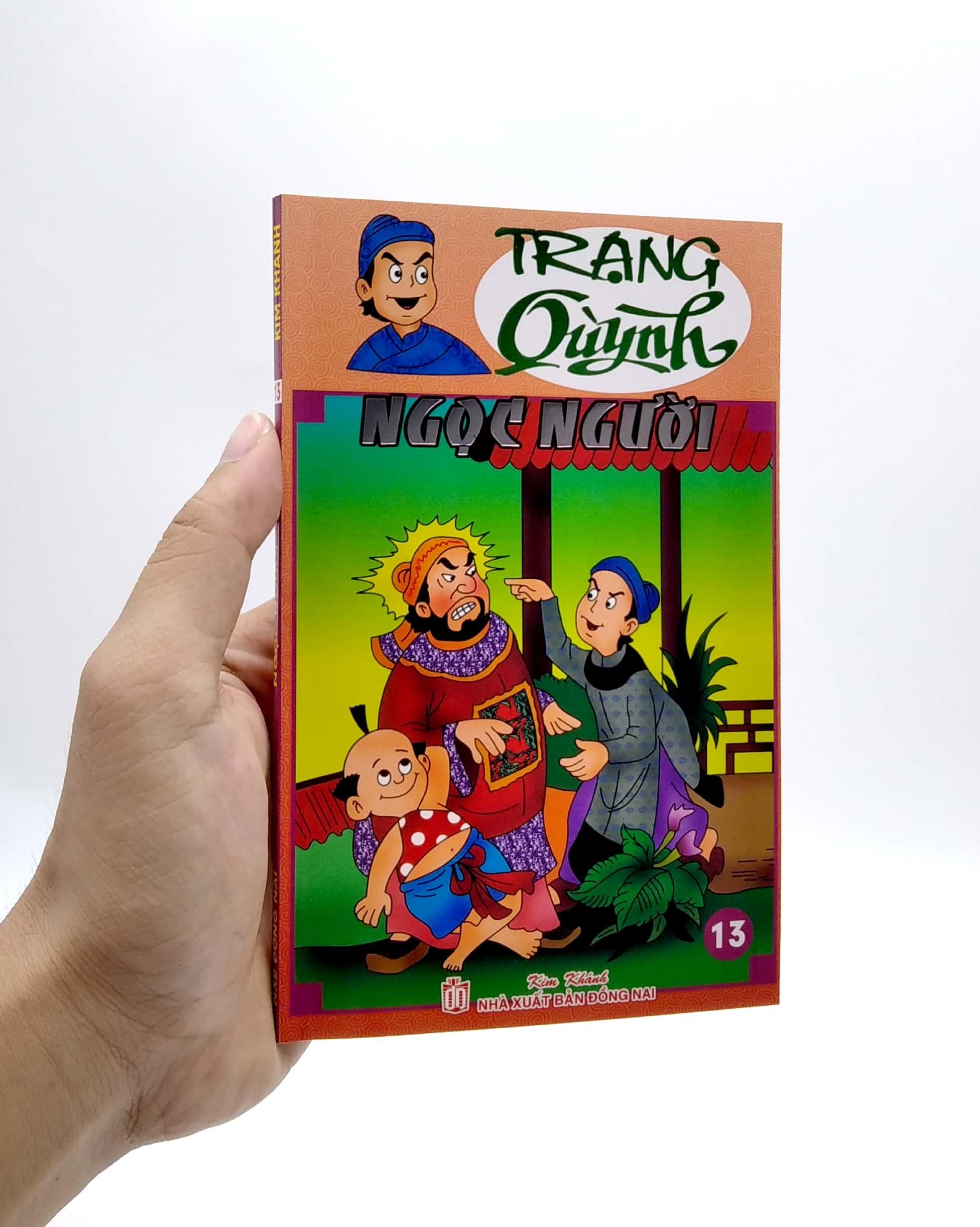 Truyện Tranh Trạng Quỳnh - Tập 13: Ngọc Người