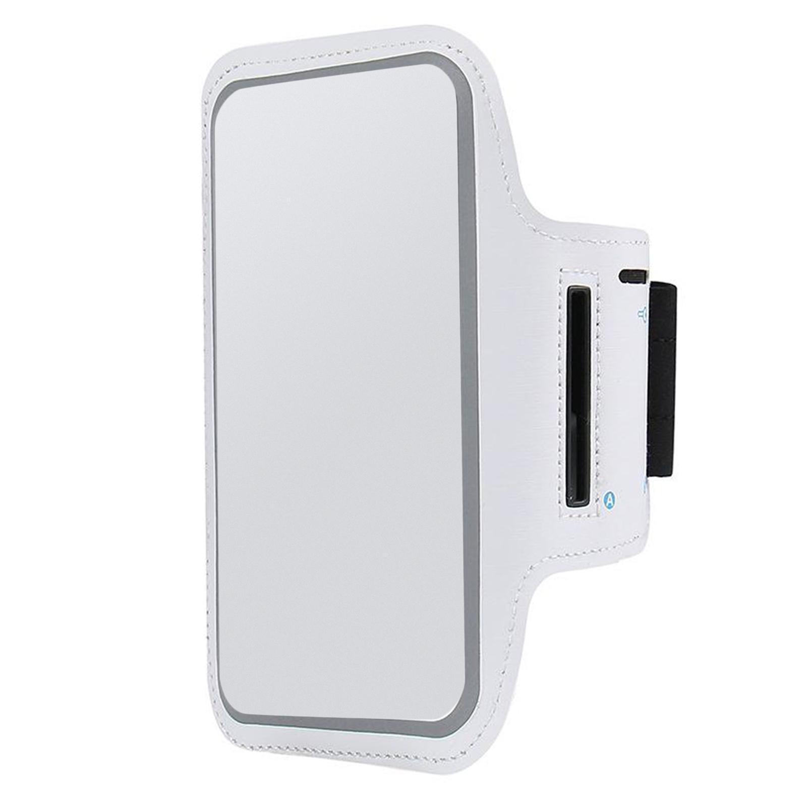 Running Cell Phone Armband white