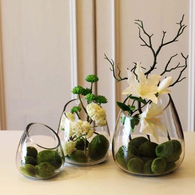 Một túi rêu xốp 6 viên trang trí tiểu cảnh, bể cá