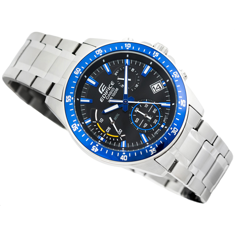 Đồng hồ nam dây kim loại Casio Edifice chính hãng EFV-540D-1A2VUDF