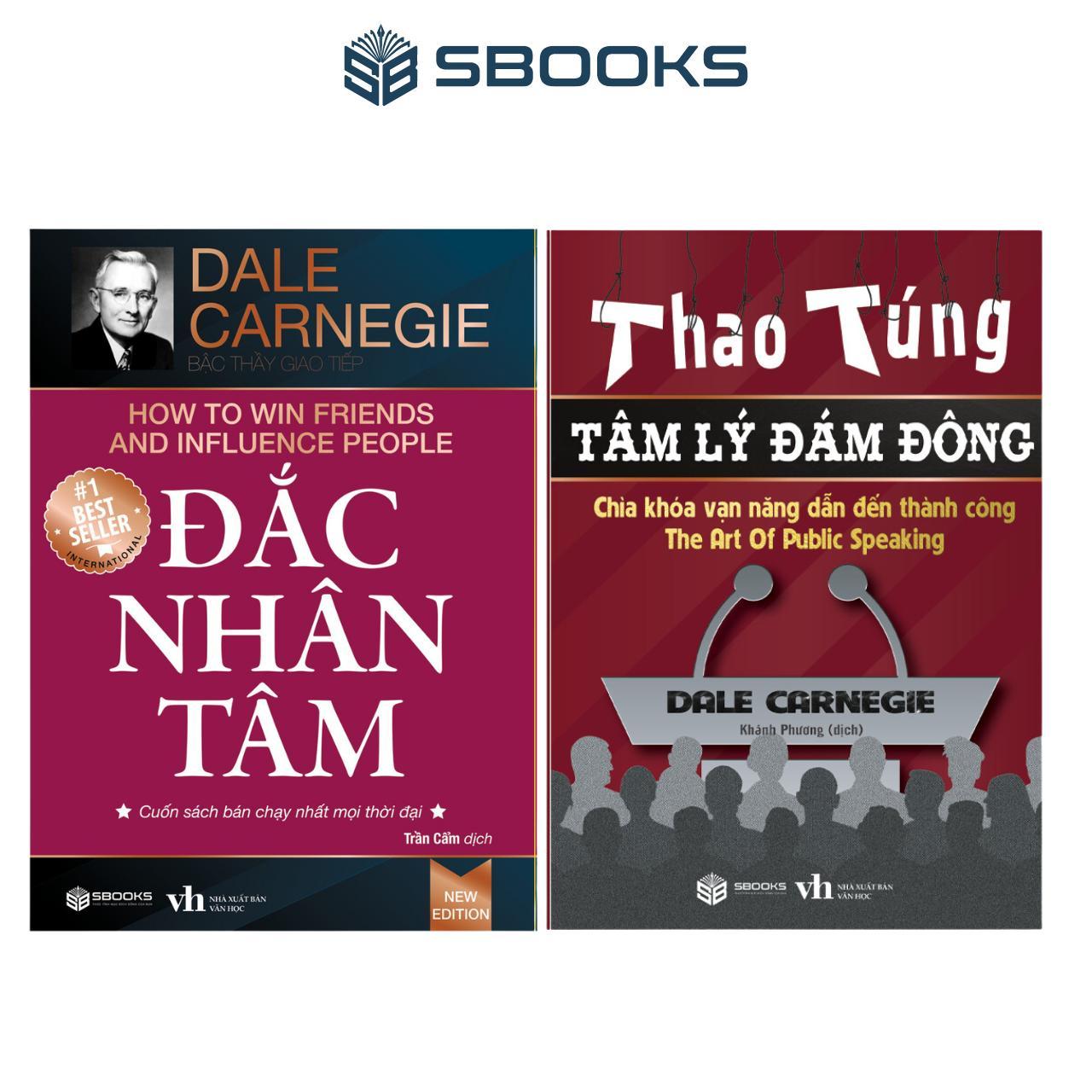 Sách Combo 2 Cuốn : Đắc Nhân Tâm + Thao Túng Tâm Lý Đám Đông - SBOOKS