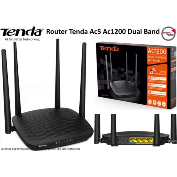 Router wifi Tenda AC5 AC1200 - Hàng Chính Hãng