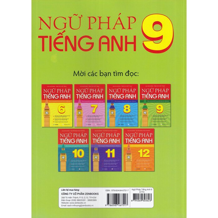 Ngữ Pháp Tiếng Anh Lớp 9