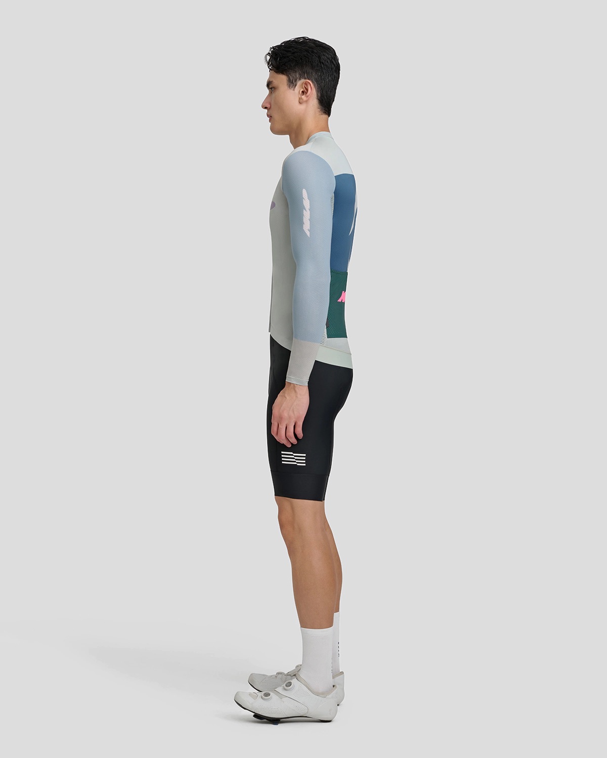 Áo Thể Thao Đạp Xe Nam MAAP Eclipse Pro Air LS Jersey 2.0 - Màu Bone