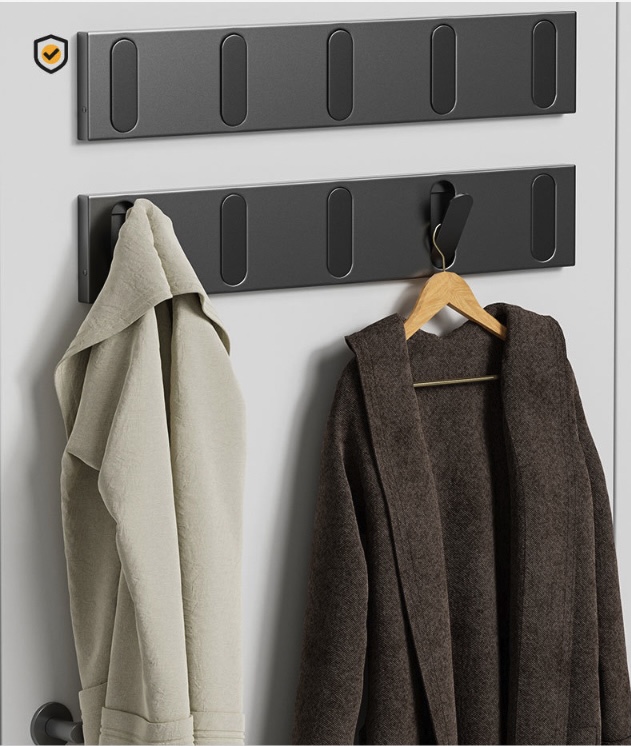 Móc dán tường treo vật dụng vô hình Home Decor TOWEL RACK 5